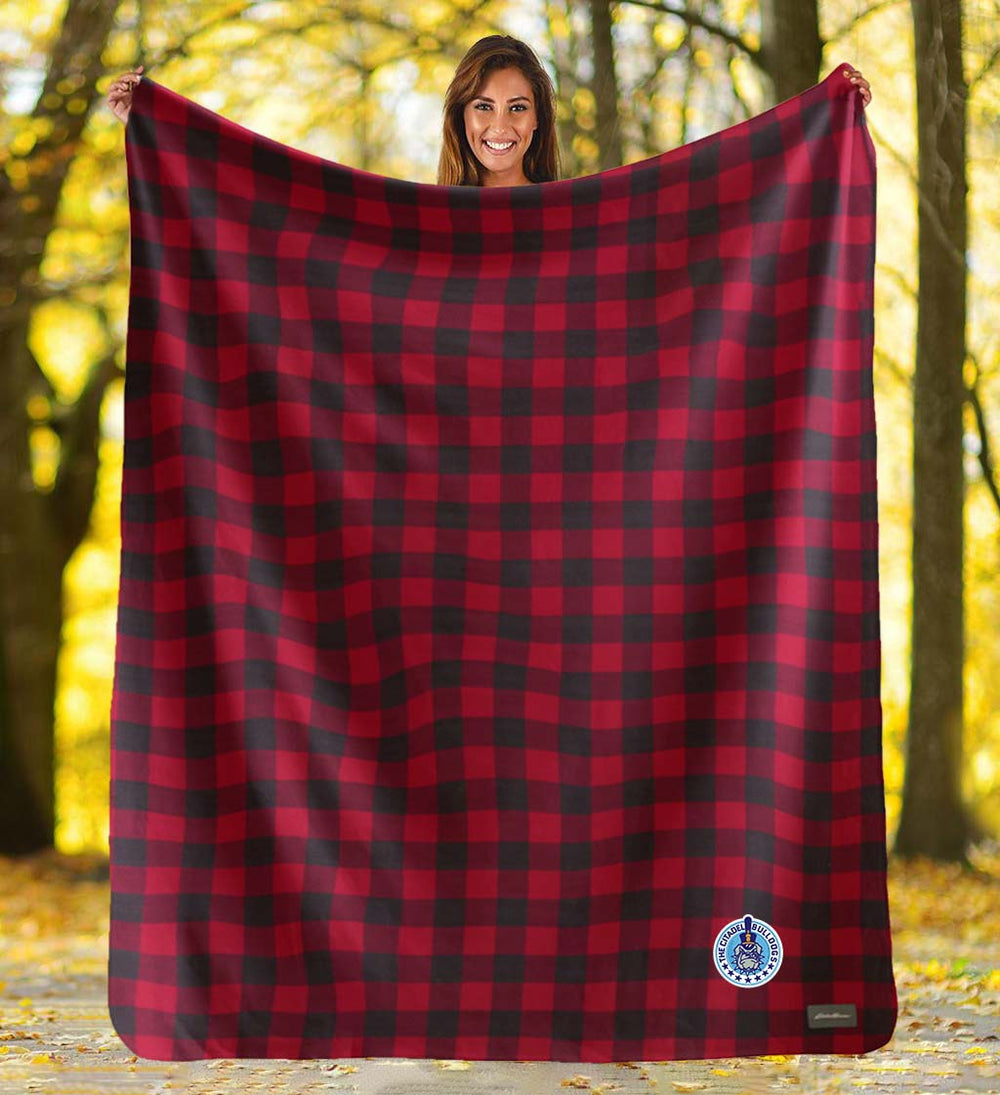 The Citadel, Spike and Stars logo, Eddie Bauer® Woodland Blanket