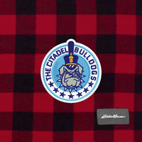 Load image into Gallery viewer, The Citadel, Spike and Stars logo, Eddie Bauer® Woodland Blanket
