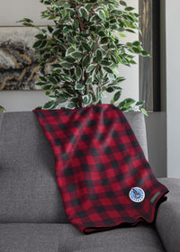 Load image into Gallery viewer, The Citadel, Spike and Stars logo, Eddie Bauer® Woodland Blanket
