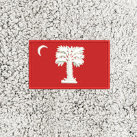 Load image into Gallery viewer, The Citadel, Big Red Flag, Port Authority® Cozy 1/4-Zip Fleece - Grey 
