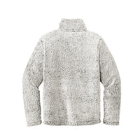 Load image into Gallery viewer, The Citadel, Bulldogs, C Spike, Port Authority® Cozy 1/4-Zip Fleece - Grey Heather- Back
