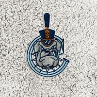 Load image into Gallery viewer, The Citadel, Bulldogs, C Spike, Port Authority® Cozy 1/4-Zip Fleece - Grey Heather
