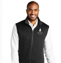 Load image into Gallery viewer, The Citadel, Alumni Barracks, Smooth Fleece Vest- Black

