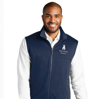 Load image into Gallery viewer, The Citadel, Alumni Barracks, Smooth Fleece Vest- Navy

