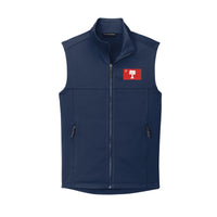 Load image into Gallery viewer, The Citadel, Big Re Flag, Smooth Fleece Vest- Navy
