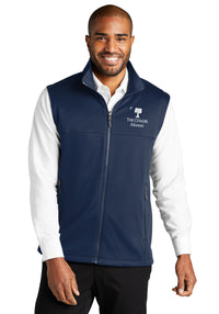 Load image into Gallery viewer, The Citadel, Big Red Alumni, Smooth Fleece Vest- Navy
