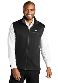 Load image into Gallery viewer, The Citadel, Big Red, Smooth Fleece Vest- Black
