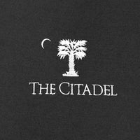 Load image into Gallery viewer, The Citadel, Big Red, Smooth Fleece Vest- Black
