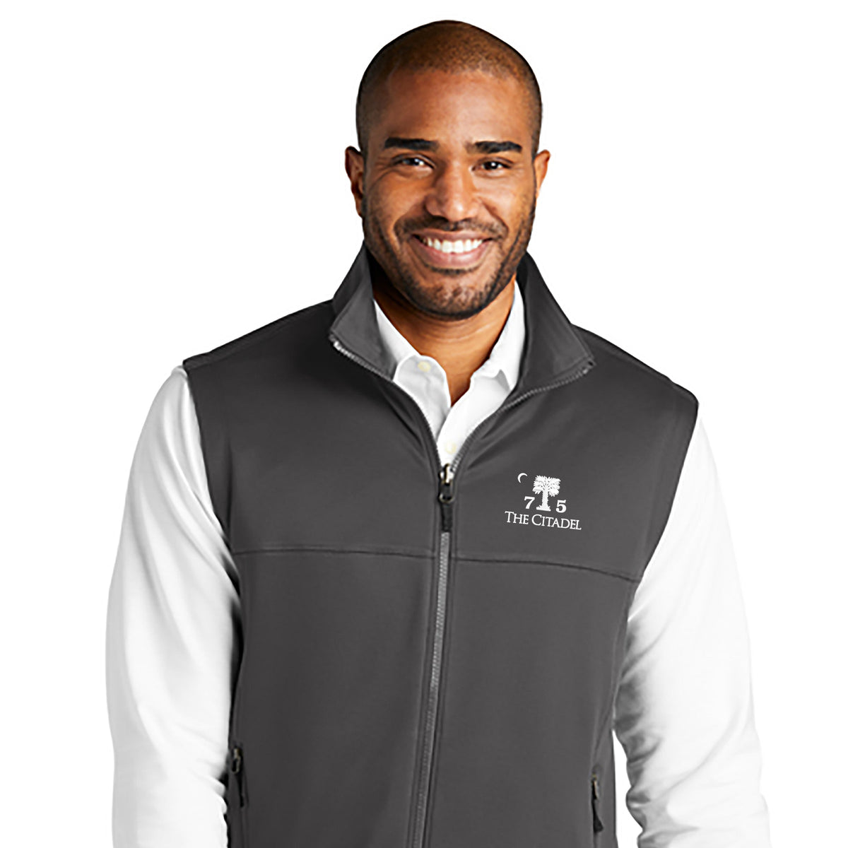 The Citadel, Customizable (Your Year), Port Authority® Core Soft Shell Vest - Grey