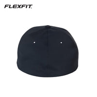 Load image into Gallery viewer, The Citadel, Big Red Flag, Flexfit - Delta® Seamless Cap- Navy- Back
