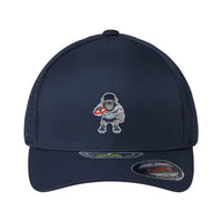 Load image into Gallery viewer, The Citadel, Rugby Spike, Flexfit Unipanel™ Trucker Cap - Navy
