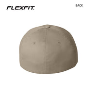 Load image into Gallery viewer, The Citadel, Big Red Flag,  Flexfit - Cotton Blend Cap- Khaki 
