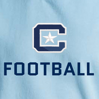 Load image into Gallery viewer, 1566-he Citadel Block C, Sports - Football, Embroidered Unisex Comfort Colors ® Ring Spun Crewneck Sweatshirt
