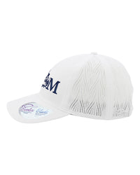 Load image into Gallery viewer, The Citadel, Mom Spike, Women&#39;s Perforated Performance Cap White
