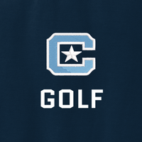 Load image into Gallery viewer, The Citadel Block C Star, Club Sports Golf, Embroidered Unisex Comfort Colors ® Ring Spun Crewneck Sweatshirt
