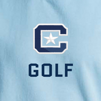 Load image into Gallery viewer, The Citadel Block C Star, Club Sports Golf, Embroidered Unisex Comfort Colors ® Ring Spun Crewneck Sweatshirt

