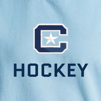 Load image into Gallery viewer, The Citadel Block C, Club Sports - Hockey, Embroidered Unisex Comfort Colors ® Ring Spun Crewneck Sweatshirt
