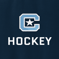 Load image into Gallery viewer, The Citadel Block C, Club Sports - Hockey, Embroidered Unisex Comfort Colors ® Ring Spun Crewneck Sweatshirt
