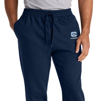 Load image into Gallery viewer, The Citadel, Sports - Lacrosse, Jerzees Ultimate™ Unisex CVC Ring Spun Pocket Jogger - Navy
