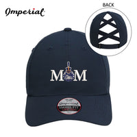 Load image into Gallery viewer, The Citadel, Mom Spike, Navy, Imperial - The Hinsen Performance Ponytail Cap
