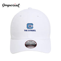 Load image into Gallery viewer, The Citadel, C Star, Imperial - The Hinsen Performance Ponytail Cap- White
