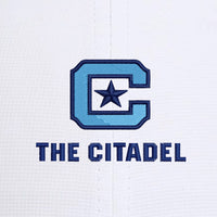 Load image into Gallery viewer, The Citadel, C Star, Imperial - The Hinsen Performance Ponytail Cap- White
