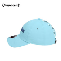 Load image into Gallery viewer, The Citadel, Script Logo, Imperial - The Hinsen Performance Ponytail Cap- Light Blue
