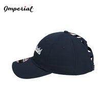 Load image into Gallery viewer, The Citadel, Script Logo, Imperial - The Hinsen Performance Ponytail Cap- Navy
