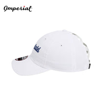 Load image into Gallery viewer, The Citadel, Script Logo, Imperial - The Hinsen Performance Ponytail Cap- White
