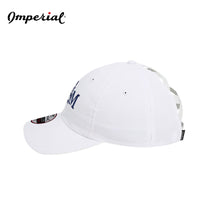 Load image into Gallery viewer, The Citadel, Mom Spike, Imperial - The Hinsen Performance Ponytail Cap- White
