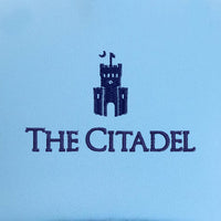Load image into Gallery viewer, The Citadel, Barracks, Imperial - The Dyno Cap- Carolina Blue

