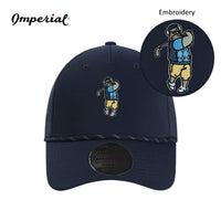 Load image into Gallery viewer, The Citadel, Spike the Golfer, Imperial - The Dyno Cap- Carolina Blue - Navy
