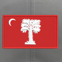 Load image into Gallery viewer, The Citadel, Big Red Flag, Imperial - The Original Performance Cap- Frost Grey
