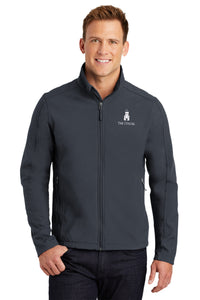 Load image into Gallery viewer, The Citadel Barracks, Core Soft Shell Jacket-  Battleship Grey
