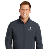 Load image into Gallery viewer, The Citadel Barracks, Core Soft Shell Jacket-  Battleship Grey
