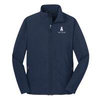 Load image into Gallery viewer, The Citadel Barracks, Core Soft Shell Jacket- Navy
