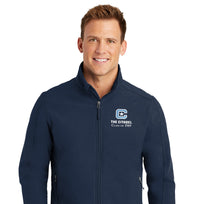 Load image into Gallery viewer, The Citadel C, Class of 2019,  Core Soft Shell Jacket- Navy
