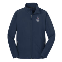 Load image into Gallery viewer, The Citadel Spike, Core Soft Shell Jacket - Navy
