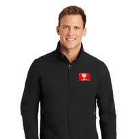 Load image into Gallery viewer, The Citadel, Citadel Club, Summerville, Core Soft Shell Jacket - Black
