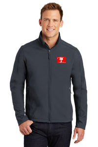 Load image into Gallery viewer, The Citadel, Citadel Club, Summerville, Core Soft Shell Jacket - Grey
