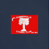 Load image into Gallery viewer, The Citadel, Citadel Club, Summerville, Core Soft Shell Jacket -Navy
