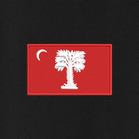 Load image into Gallery viewer, The Citadel, Big Red Flag, Soft Shell Vest - Black
