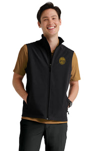 Load image into Gallery viewer, The Citadel, Customizable (Your Year) Embroidered Ring Bezel Design, Soft Shell Vest - Black
