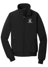 Load image into Gallery viewer, The Citadel, Alumni Club, Greater Washington, D.C., Soft Shell Bomber Jacket- Black
