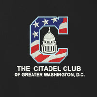 Load image into Gallery viewer, The Citadel, Alumni Club, Greater Washington, D.C., Soft Shell Bomber Jacket- Black

