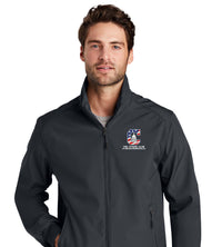 Load image into Gallery viewer, The Citadel, Alumni Club, Greater Washington, D.C., Soft Shell Bomber Jacket- Grey
