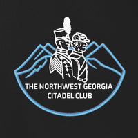 Load image into Gallery viewer, The Citadel, Alumni Club, Northwest Georgia, Soft Shell Bomber Jacket-Black
