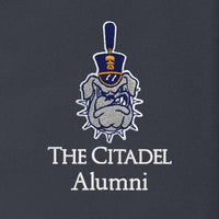 Load image into Gallery viewer, The Citadel, Alumni Spike, Soft Shell Bomber Jacket- Battleship Grey
