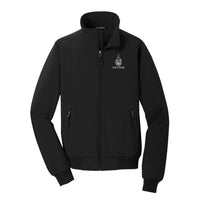 Load image into Gallery viewer, The Citadel Spike, Soft Shell Bomber Jacket- Black
