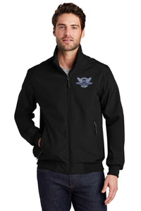 Load image into Gallery viewer, The Citadel, Flight Club, Soft Shell Bomber Jacket - Black

